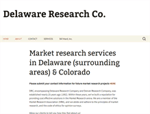 Tablet Screenshot of delawareresearch.com